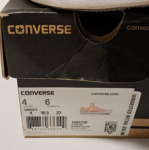 Converse Sunset Glow sz. 6 womens sz. 4 men - Picture 6 of 8
